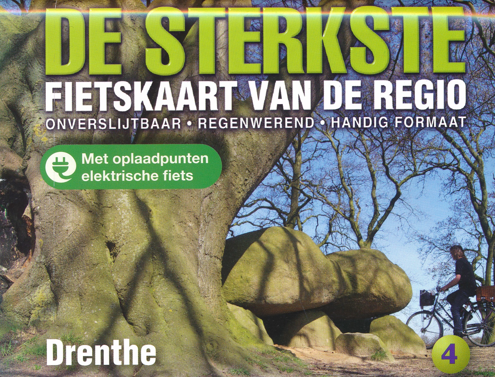 Online bestellen: Fietskaart 04 De Sterkste van de Regio Drenthe | Buijten & Schipperheijn
