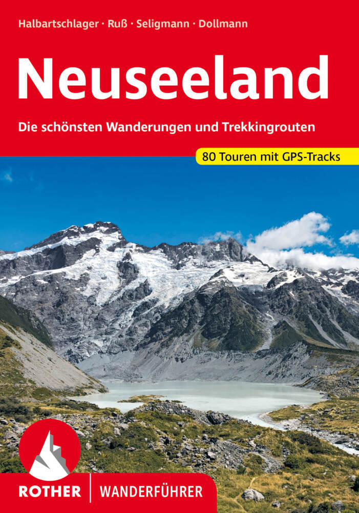 Online bestellen: Wandelgids Neuseeland - Nieuw Zeeland | Rother Bergverlag