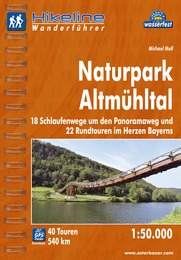 Online bestellen: Wandelgids Hikeline Naturpark Altmühltal | Esterbauer