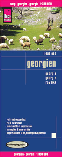 Online bestellen: Wegenkaart - landkaart Georgië - Georgie | Reise Know-How Verlag