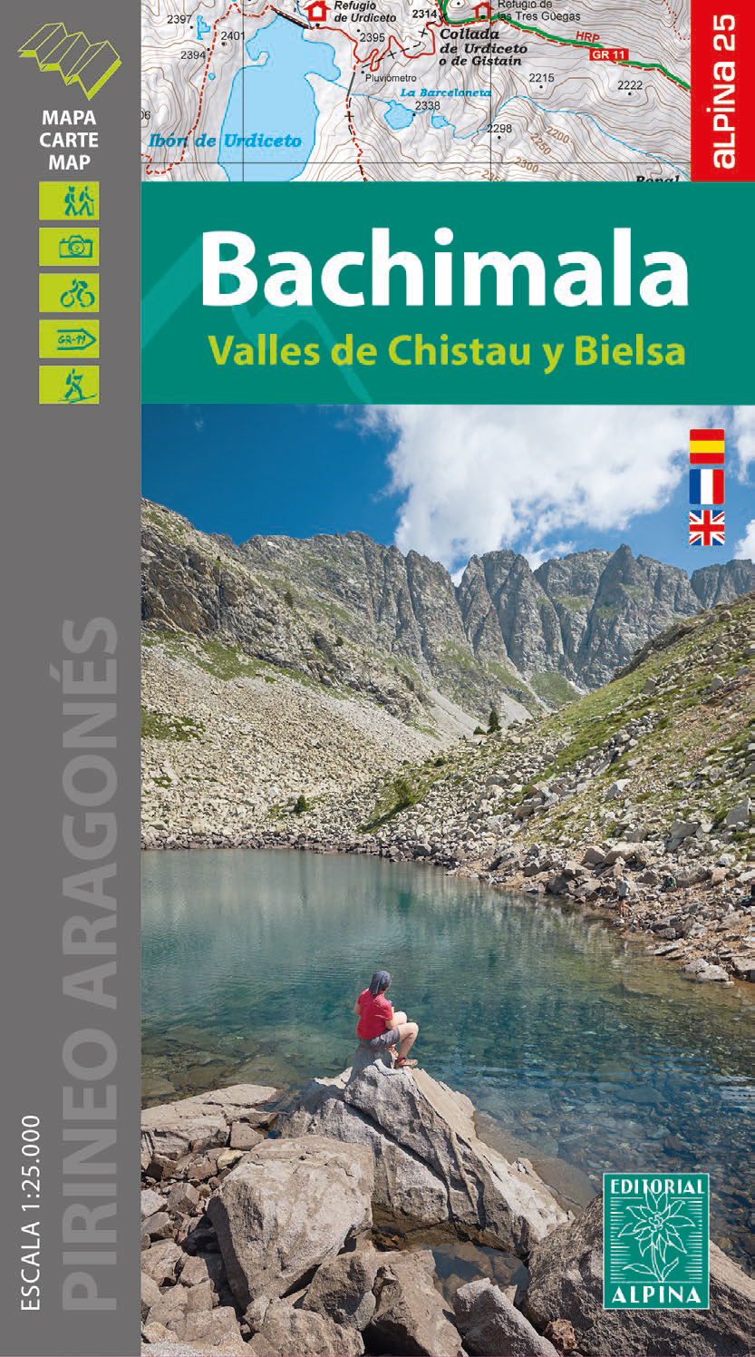 Online bestellen: Wandelkaart 12 Bachimala | Editorial Alpina