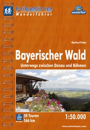 Online bestellen: Wandelgids Hikeline Bayerischer Wald | Esterbauer