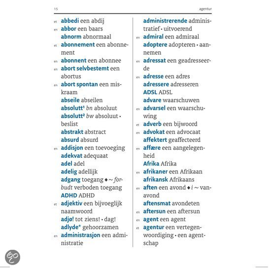 Woordenboek Miniwoordenboek Noors van Dale