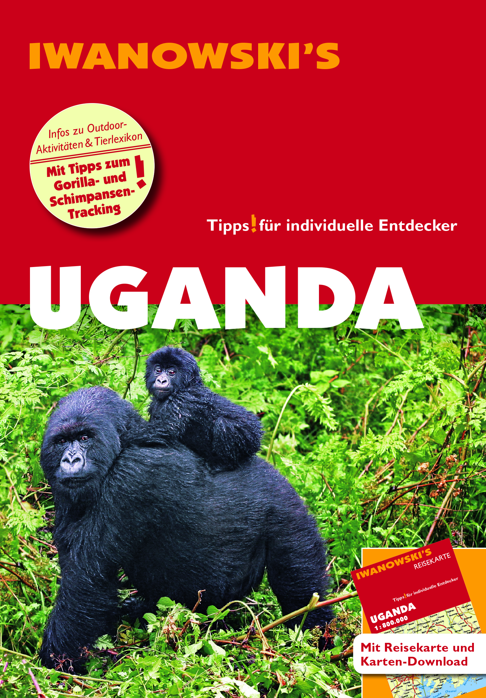 Online bestellen: Reisgids Uganda - Oeganda | Iwanowski's