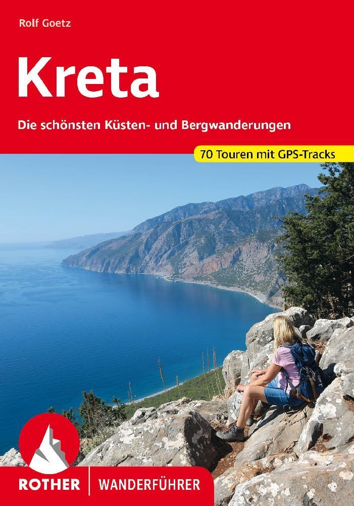 Online bestellen: Wandelgids Kreta | Rother Bergverlag