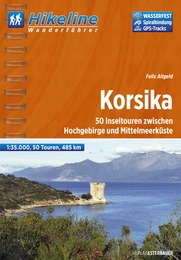 Online bestellen: Wandelgids Hikeline Corsica - Korsika | Esterbauer