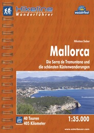 Online bestellen: Wandelgids Hikeline Mallorca | Esterbauer