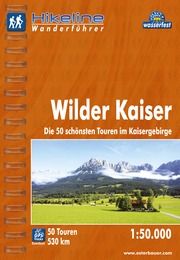 Online bestellen: Wandelgids Hikeline Wilder Kaiser | Esterbauer