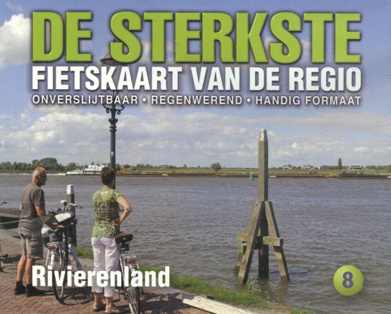 Online bestellen: Fietskaart 08 De Sterkste van de Regio Rivierenland | Buijten & Schipperheijn