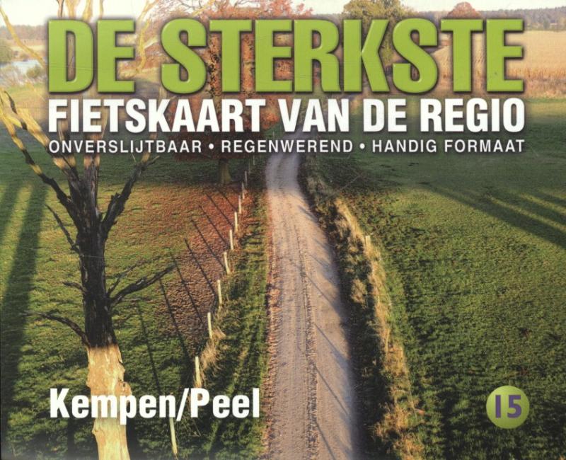 Online bestellen: Fietskaart 15 De Sterkste van de Regio Kempen - Peel | Buijten & Schipperheijn