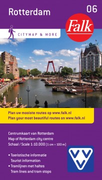 Online bestellen: Stadsplattegrond - Wandelkaart 06 Citymap & more Rotterdam | Falk