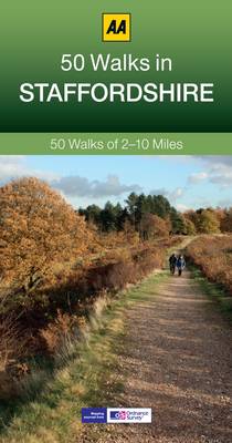 Online bestellen: Wandelgids 50 Walks in Staffordshire | AA Publishing