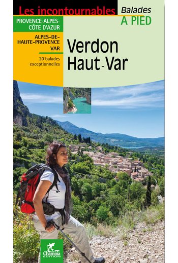 Online bestellen: Wandelgids Verdon - Haut Var | Chamina
