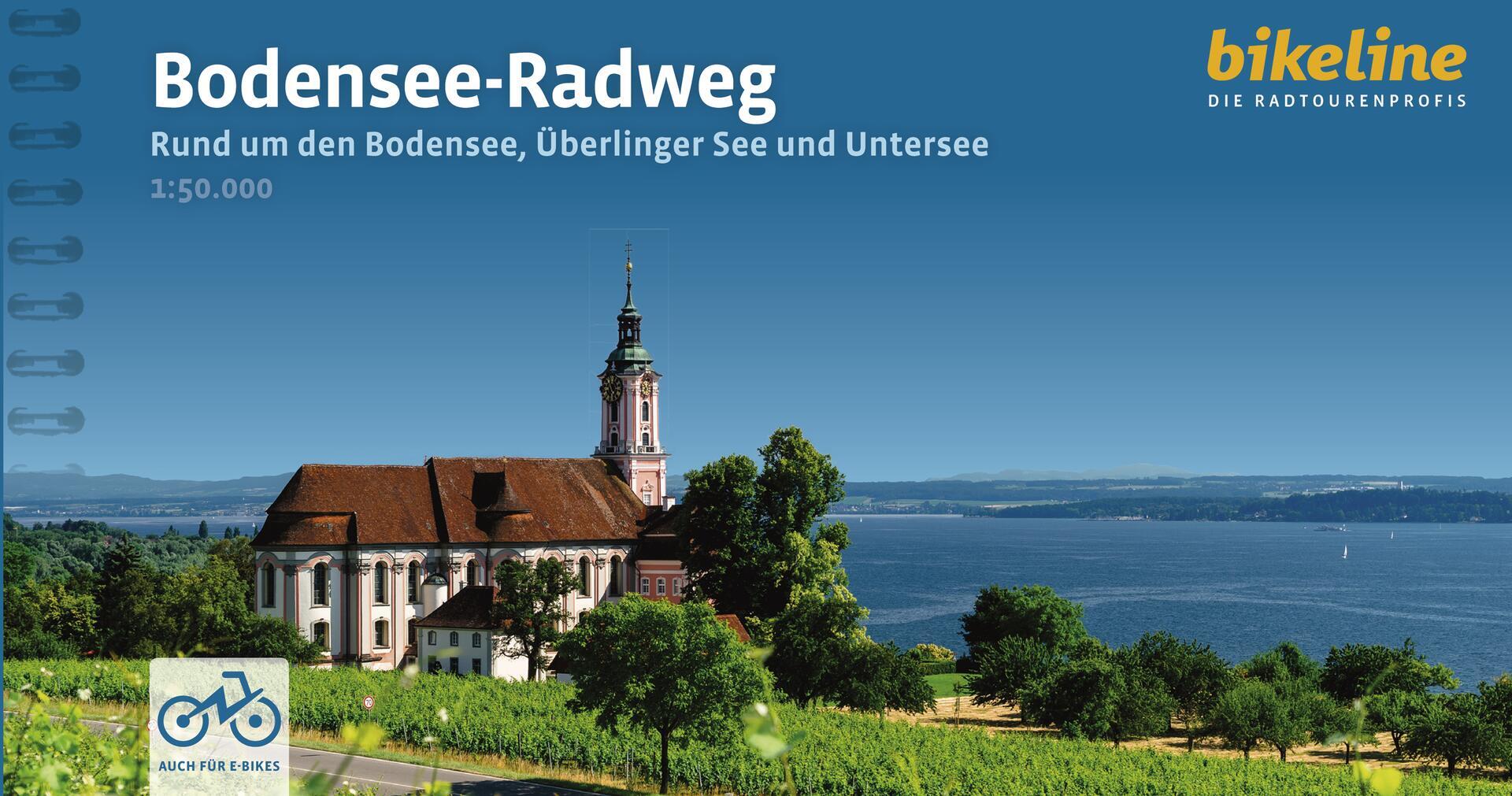 Online bestellen: Fietsgids Bikeline Bodensee - radweg | Esterbauer