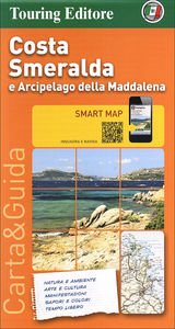 Online bestellen: Wegenkaart - landkaart Costa Smeralda en Maddalena | Touring Club Italiano