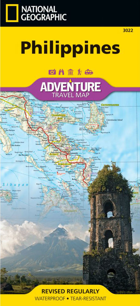 Wegenkaart - landkaart 3022 Philippines - Filipijnen | National Geographic  | 