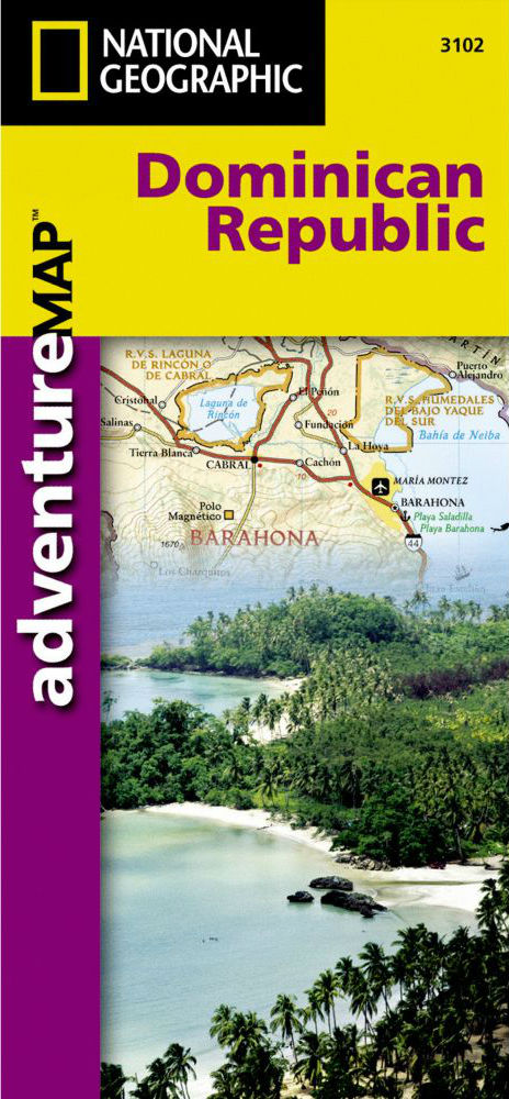 Wegenkaart - landkaart 3102 Dominican Republic | National Geographic  | 