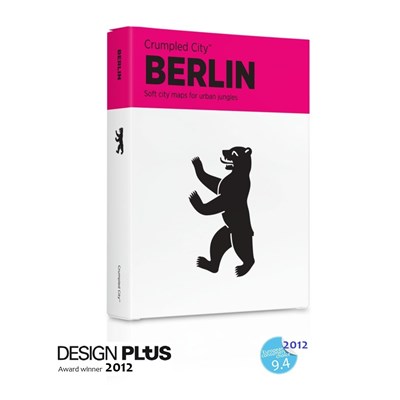 Crumpled City map Berlin - Berlijn | Palomar  | 