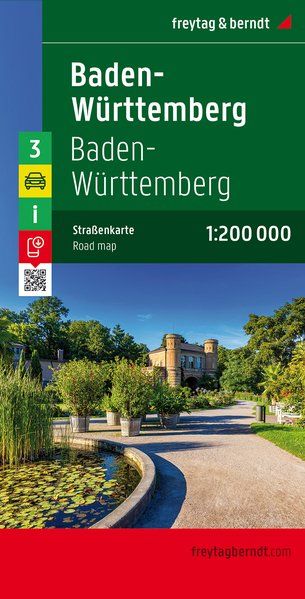 Online bestellen: Wegenkaart - landkaart 03 Baden-Württemberg | Freytag & Berndt