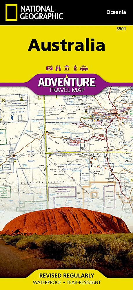 Wegenkaart - landkaart 3501 Adventure Map Australia - Australië | Nati