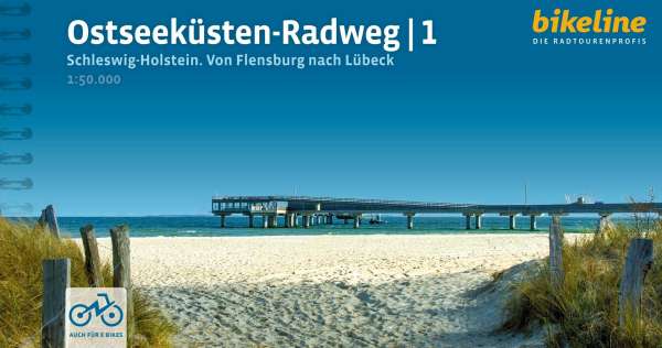 Online bestellen: Fietsgids Bikeline Ostseeküstenradweg 1 Flensburg naar Lubeck | Esterbauer