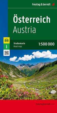 Online bestellen: Wegenkaart - landkaart Oostenrijk | Freytag & Berndt