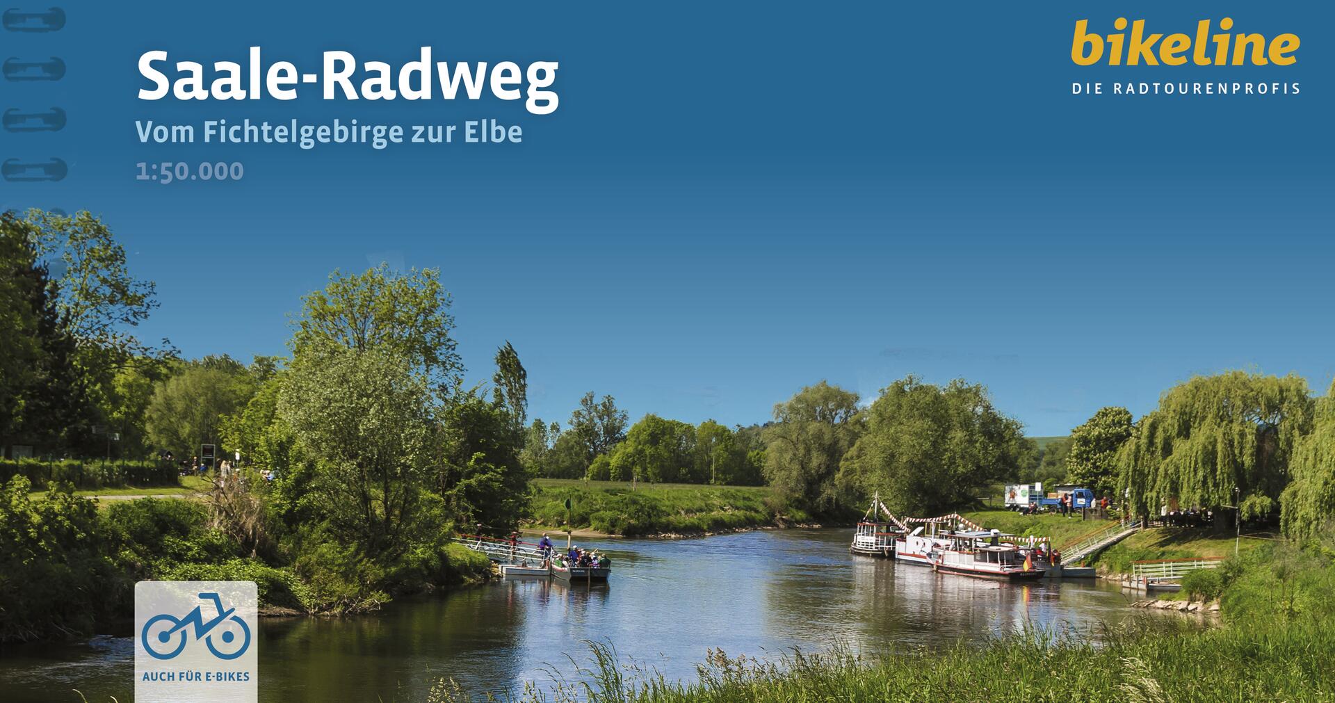 Online bestellen: Fietsgids Bikeline Saale radweg | Esterbauer