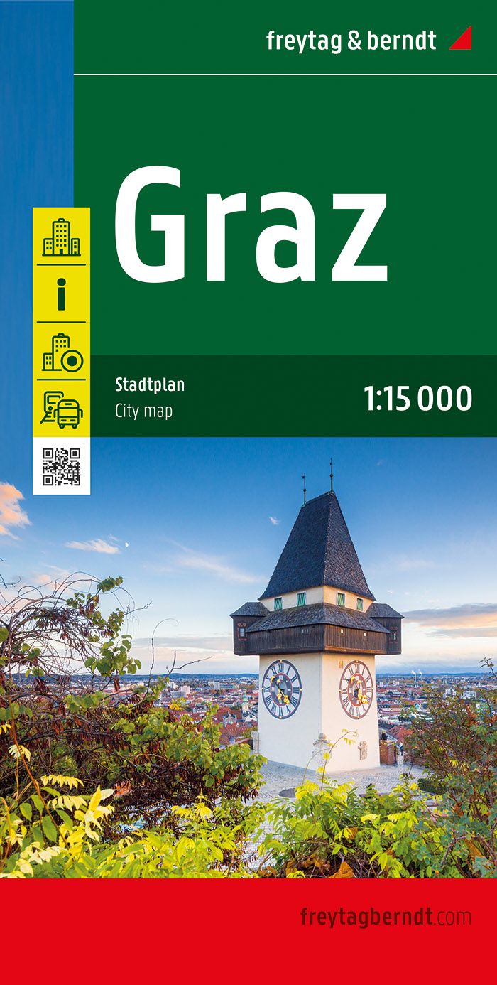 Online bestellen: Stadsplattegrond Graz | Freytag & Berndt