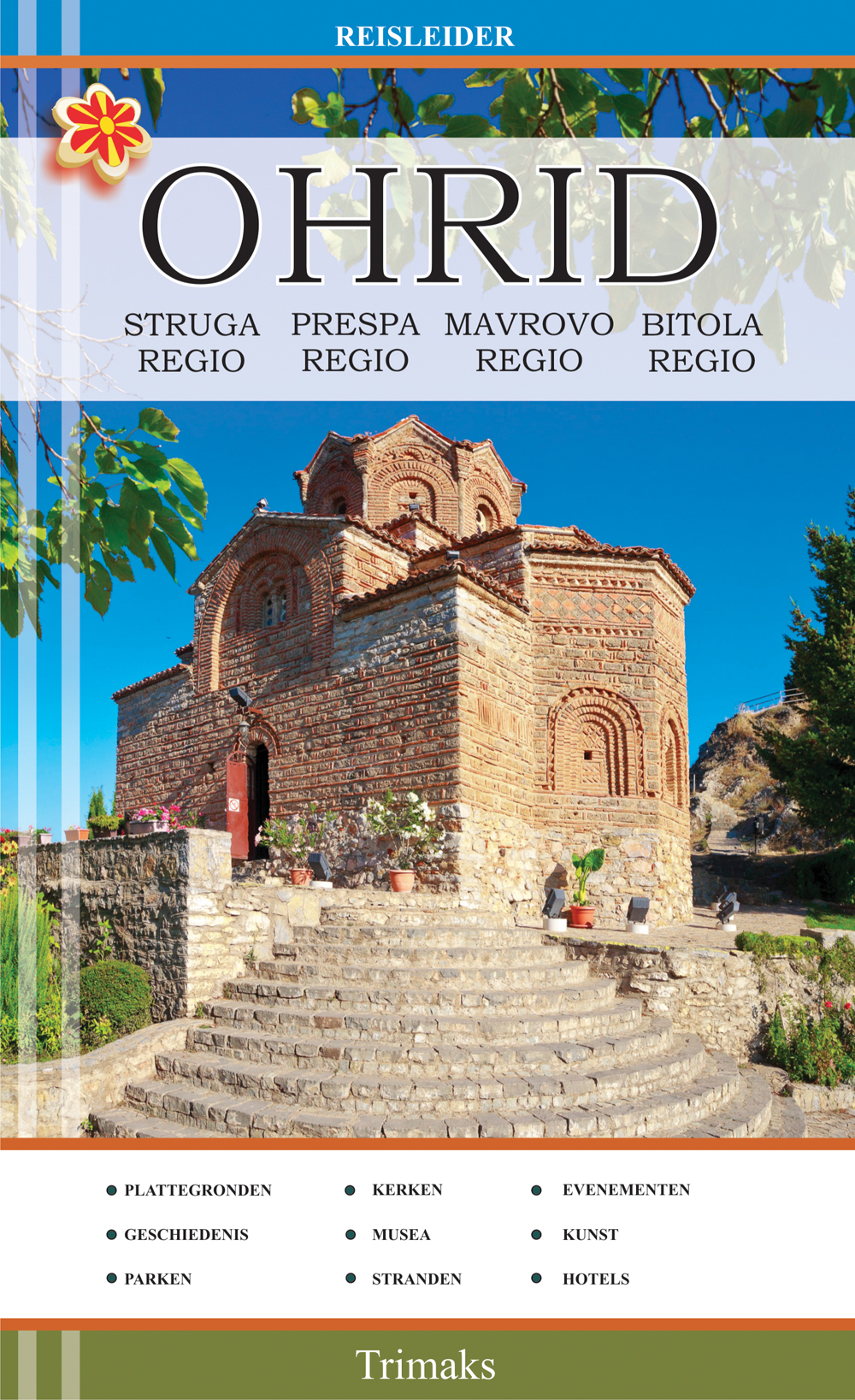 Online bestellen: Reisgids Ohrid - Macedonie | Trimaks