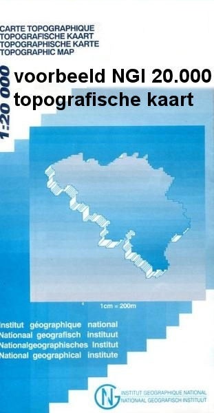 Wandelkaart - Topografische kaart 41/1-2 Topo25 Hannut - Geer | NGI - Nationaal Geografisch Instituut de zwerver
