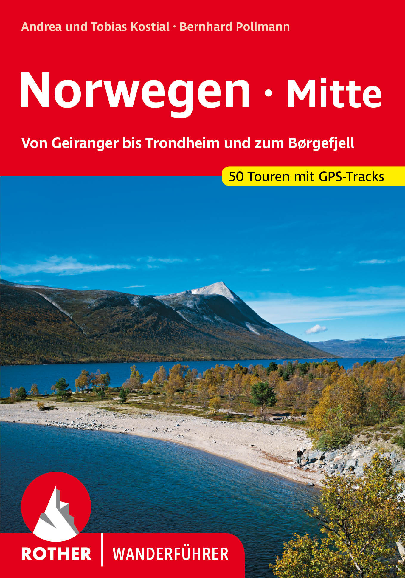 Online bestellen: Wandelgids Norwegen Mitte - Noorwegen midden | Rother Bergverlag