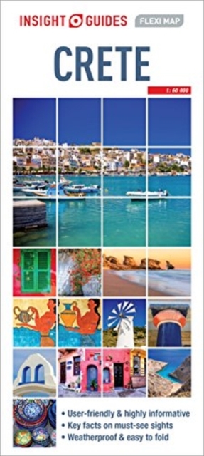 Online bestellen: Wegenkaart - landkaart Fleximap Crete - Kreta | Insight Guides