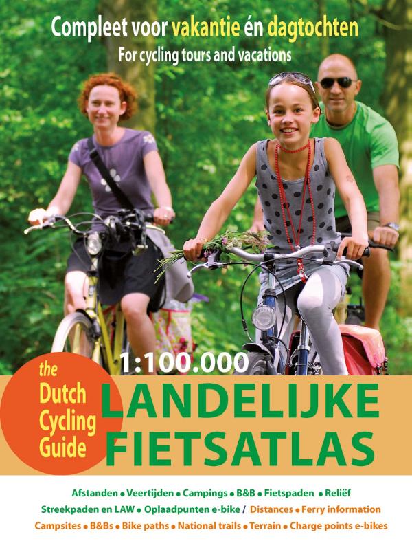 Online bestellen: Fietsatlas - Fietsgids - Fietskaart De Landelijke Fietsatlas Nederland - The Dutch Cycling Guide | Buijten & Schipperheijn