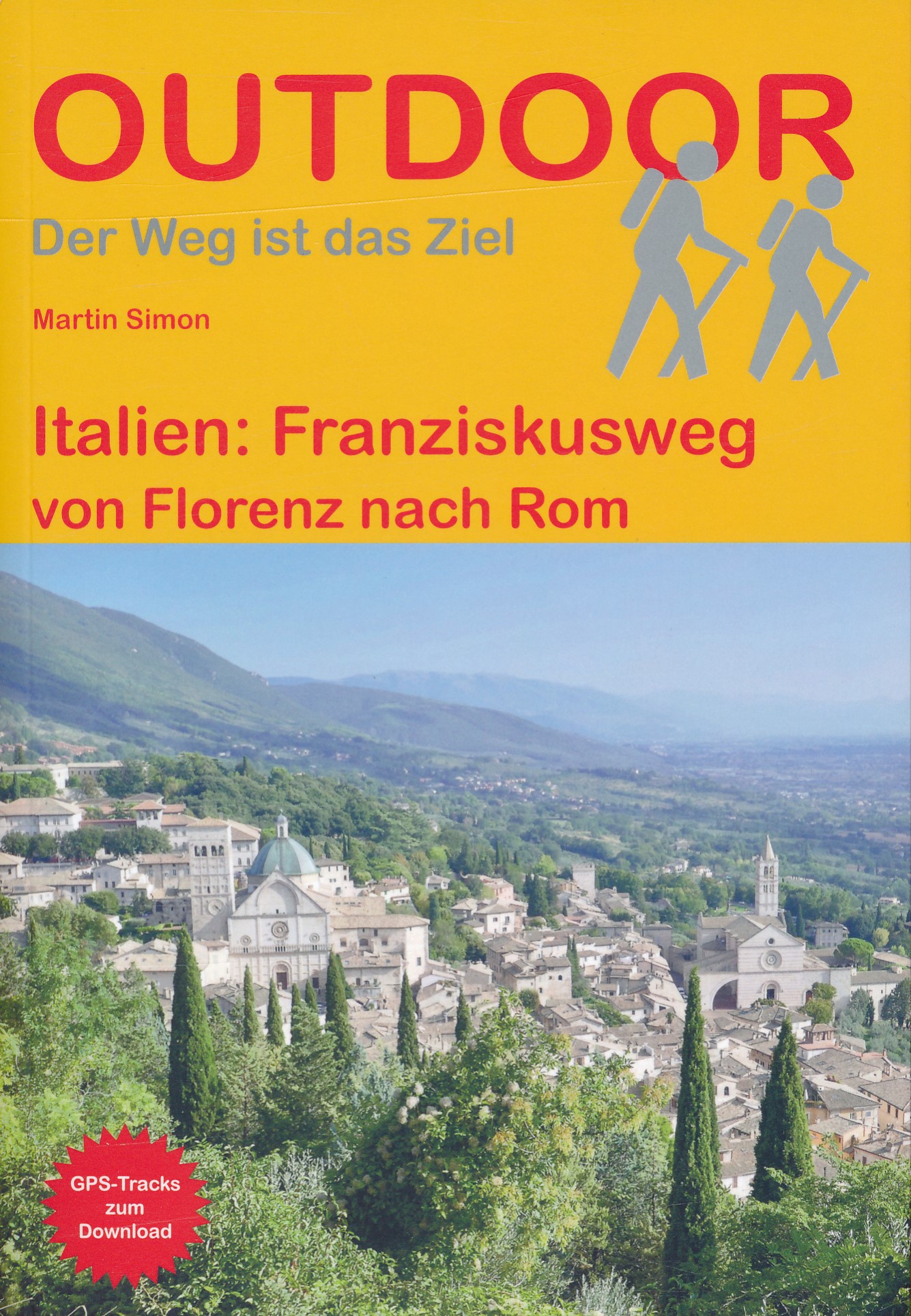 Online bestellen: Wandelgids - Pelgrimsroute 186 Franziskusweg - Florence naar Rome | Conrad Stein Verlag