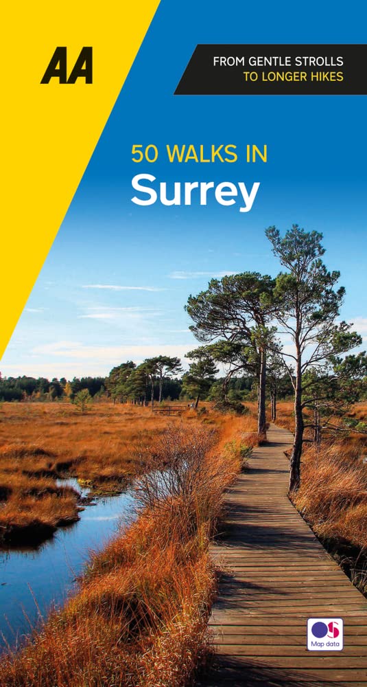 Online bestellen: Wandelgids 50 Walks in Surrey | AA Publishing