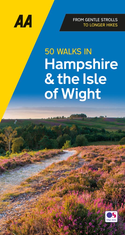 Online bestellen: Wandelgids 50 Walks in Hampshire and the Isle of Wight | AA Publishing