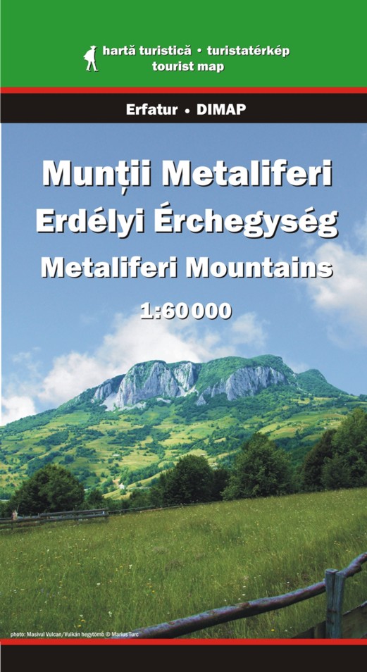 Online bestellen: Wandelkaart Metaliferi Mountains | Dimap