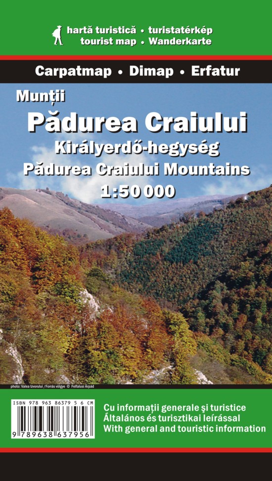 Online bestellen: Wandelkaart Padurea Craiului Mountains | Dimap
