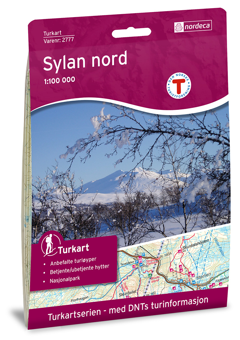 Online bestellen: Wandelkaart 2777 Turkart Sylan Nord | Nordeca