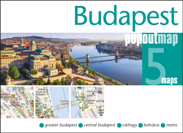 Online bestellen: Stadsplattegrond Popout Map Boedapest Budapest | Compass Maps