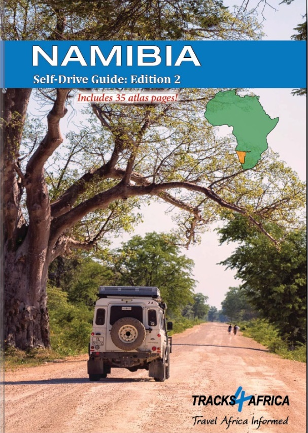Online bestellen: Accommodatiegids Namibia Self-Drive Guide | Tracks4Africa