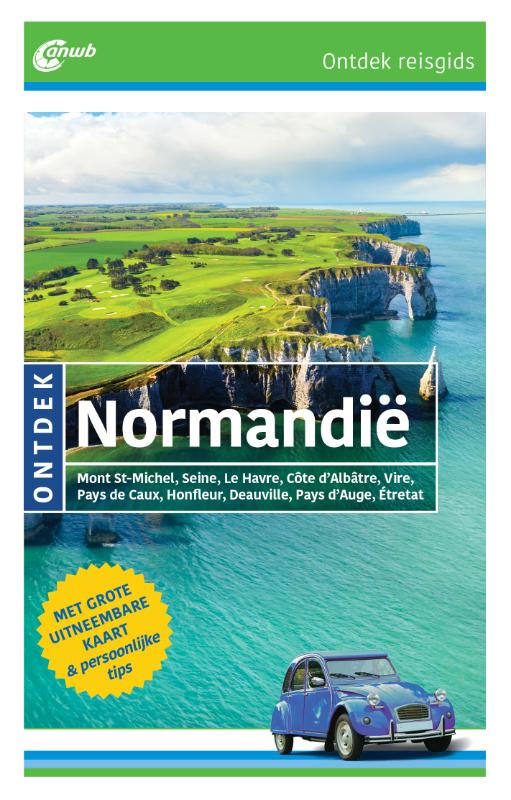 Online bestellen: Reisgids ANWB Ontdek Normandië | ANWB Media