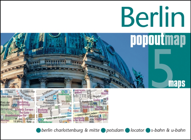 Online bestellen: Stadsplattegrond Popout Map Berlijn - Berlin | Compass Maps