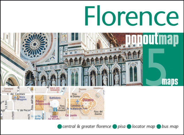 Online bestellen: Stadsplattegrond Popout Map Florence | Compass Maps