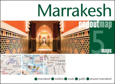 Online bestellen: Stadsplattegrond Popout Map Marrakesh | Compass Maps