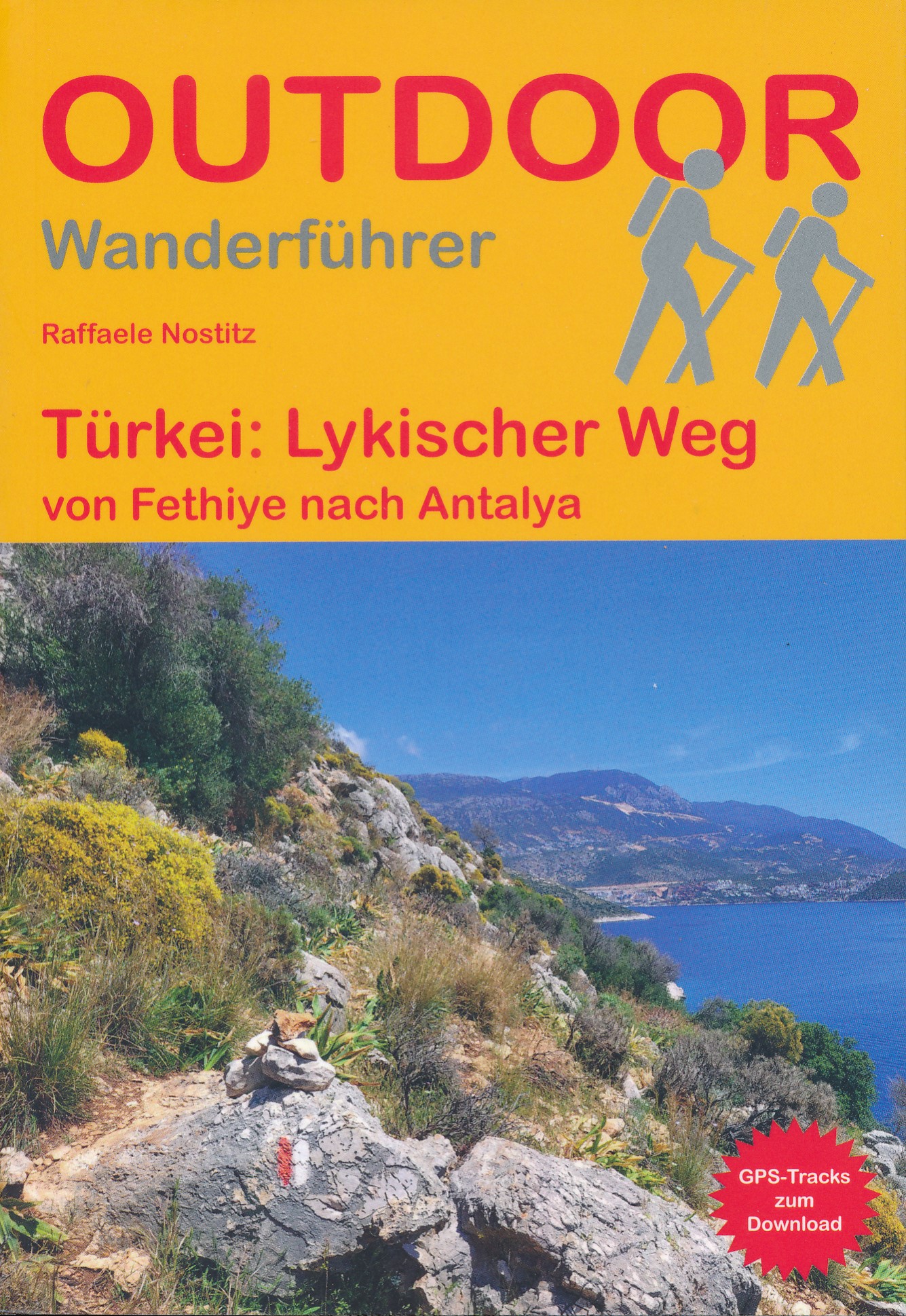 Online bestellen: Wandelgids Turkije - Lykischer Weg - Lycian Way | Conrad Stein Verlag