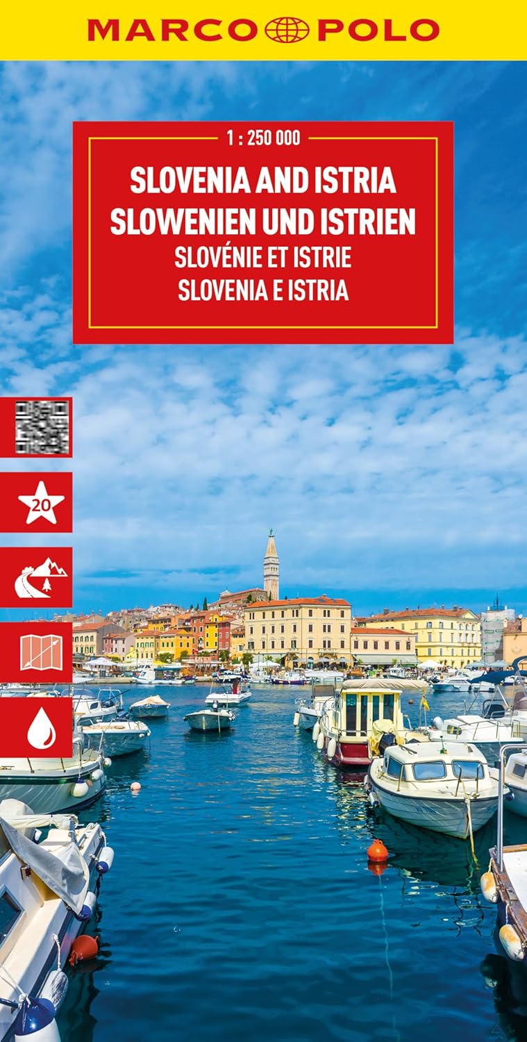 Wegenkaart - landkaart Slovenia - Slovenië - Istrie | Marco Polo