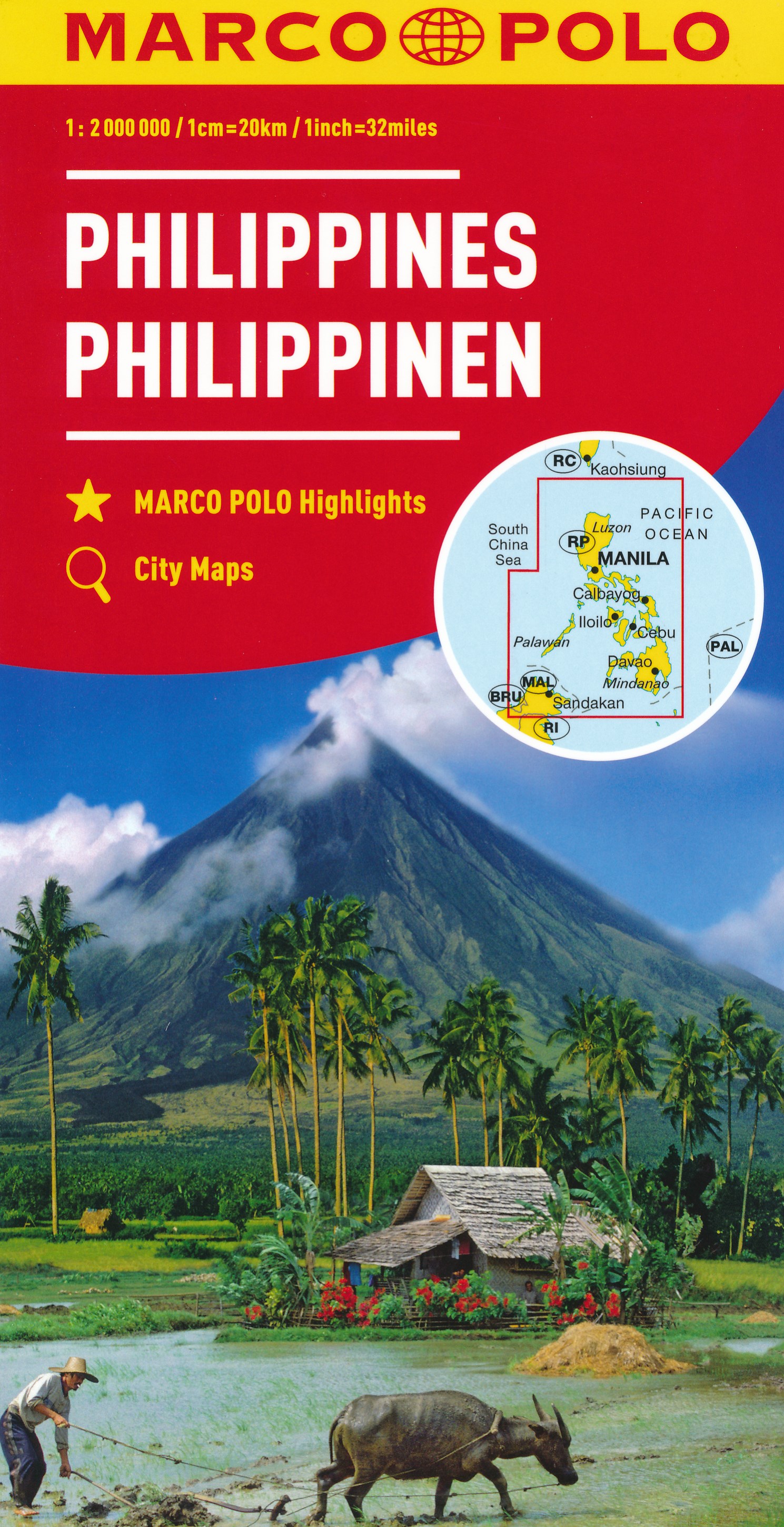 Online bestellen: Wegenkaart - landkaart Philippines - Fillipijnen | Marco Polo