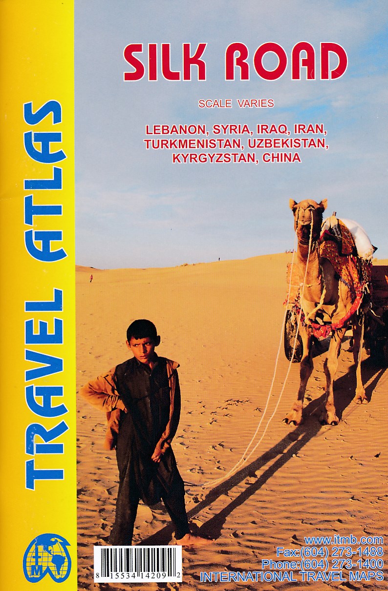 Online bestellen: Wegenatlas Travel Atlas Silk Road - Zijderoute | ITMB