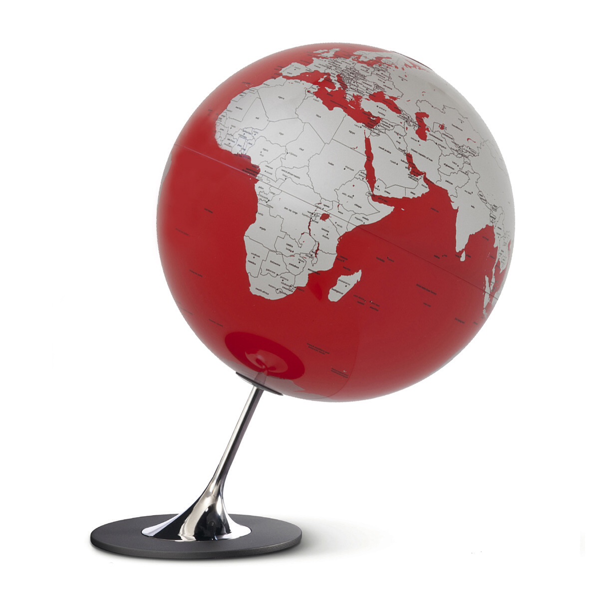 Wereldbol - Globe 53 Anglo Rood | Atmosphere de zwerver